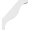 Ekena Millwork 6-in. W x 28-in. D x 32-in. H Funston Architectural Grade PVC Knee Brace BRCP06X28X32FST - alternate 6